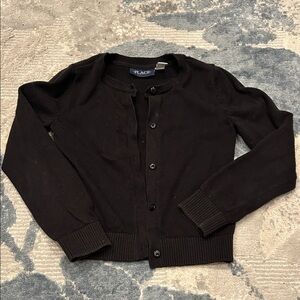 Place Men's Classic Black Cardigan